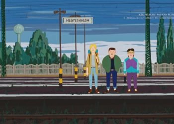 90s nostalgia in “Pelikan Blue”