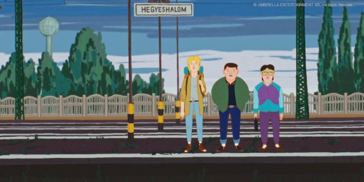 90s nostalgia in “Pelikan Blue”