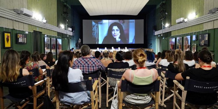 Marjane Satrapi awarded during Venice Film Festival