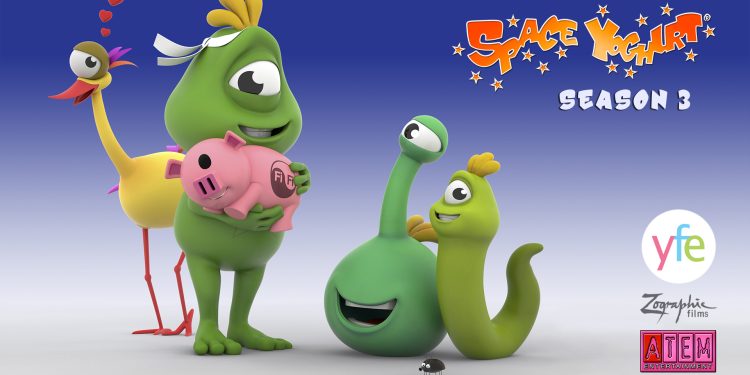 Atem Entertainment new distribution deal for “Space Yoghurt” Season 3