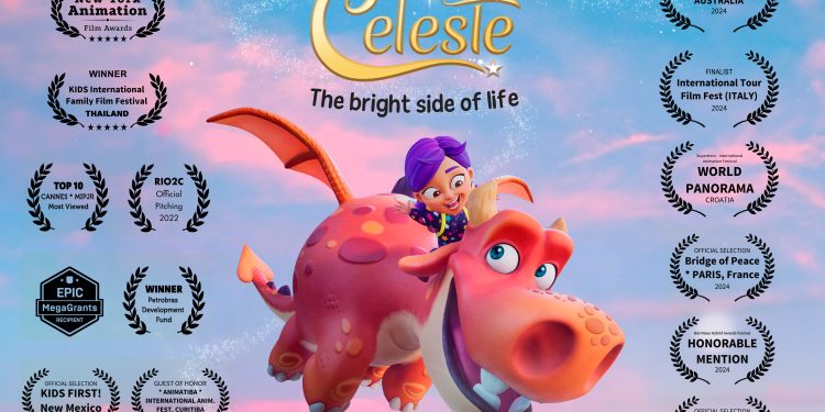 Award-winning animation “Celeste” encourages a positive outlook on life