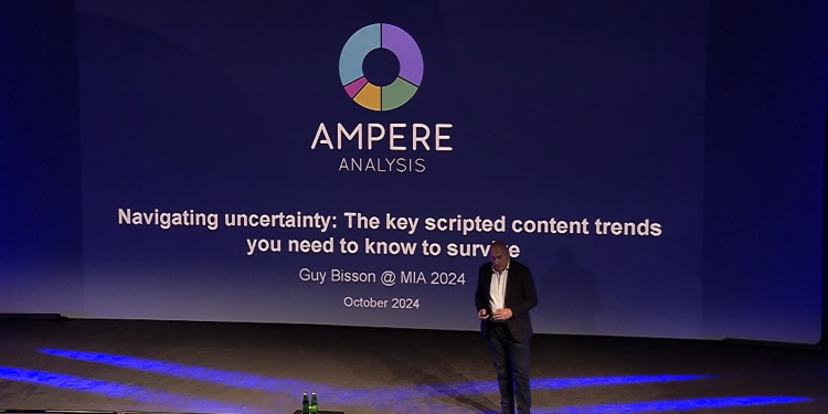 Guy Bisson from Ampere Analysis analyzes the decline in Scripted-Content Spending