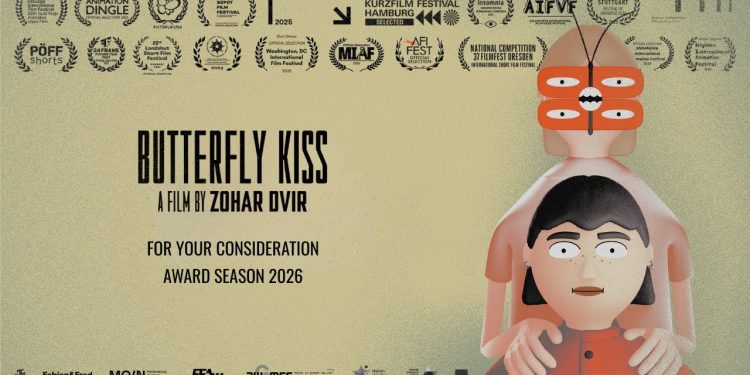 “Butterfly Kiss” selected for release on Vimeo Staff Picks