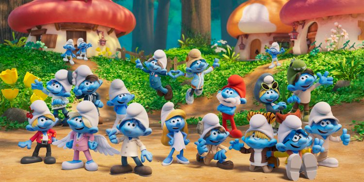 Seventeen & The Smurfs Are Teaming Up for A New Smurfy Version Of “God Of Music”